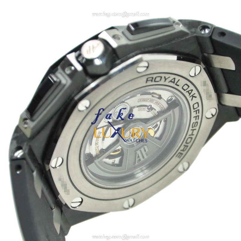 Audemars Piguet 26400AU.OO.A002CA.01 Royal Oak Offshore Replica Watch, Forged Carbon Case, Black - Image 3