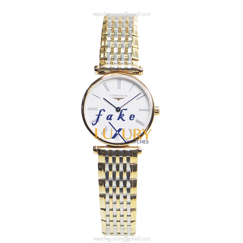 Longines L4.209.1.11.7 La Grande Replica Watch, Quartz Movement, 33mm 18kt Rose Gold Case, White - Image 2