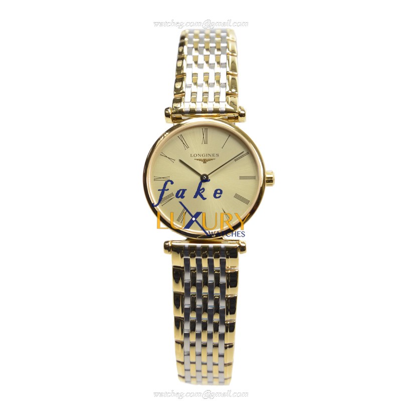 Longines L4.209.2.31.7 Quartz PVD Gold Replica Watch - Swiss Luxury Clone 24mm Case - Image 2