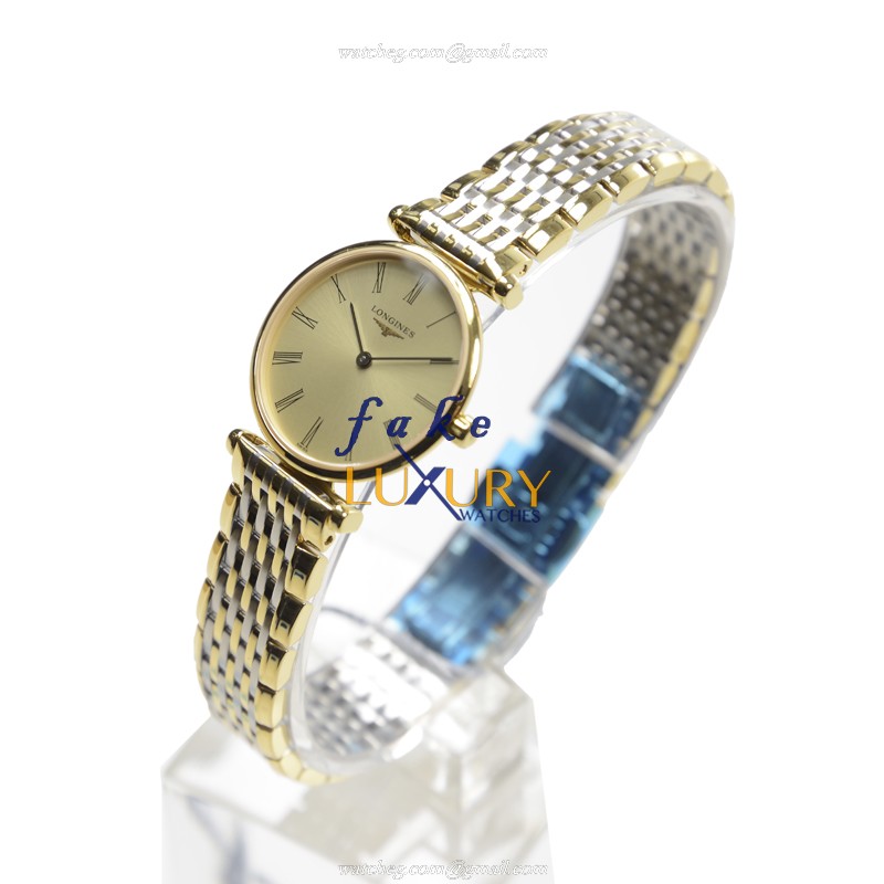 Longines L4.209.2.31.7 Quartz PVD Gold Replica Watch - Swiss Luxury Clone 24mm Case - Image 3