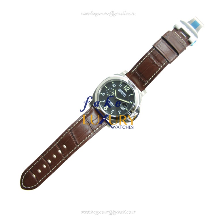 - PAN00164 - LUMINOR Automatic Stainless Steel Replica Watch - Swiss Movement - Black Dial - Image 2