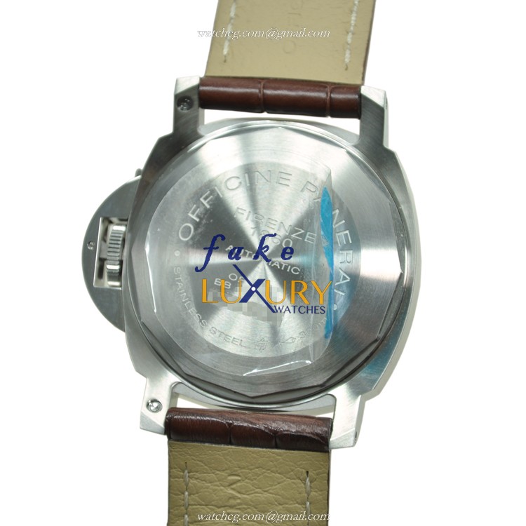 - PAN00164 - LUMINOR Automatic Stainless Steel Replica Watch - Swiss Movement - Black Dial - Image 3