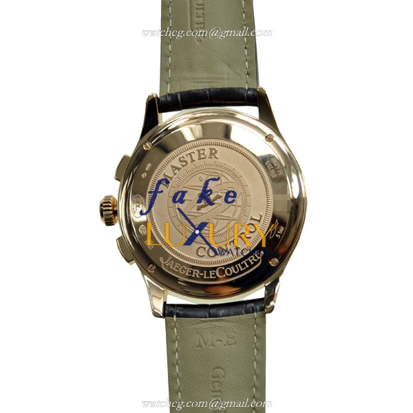 -QL1532420 - Jaeger-Lecoultre Master Ultra Thin Automatic 18kt Rose Gold Replica Watch - Silver - Image 3