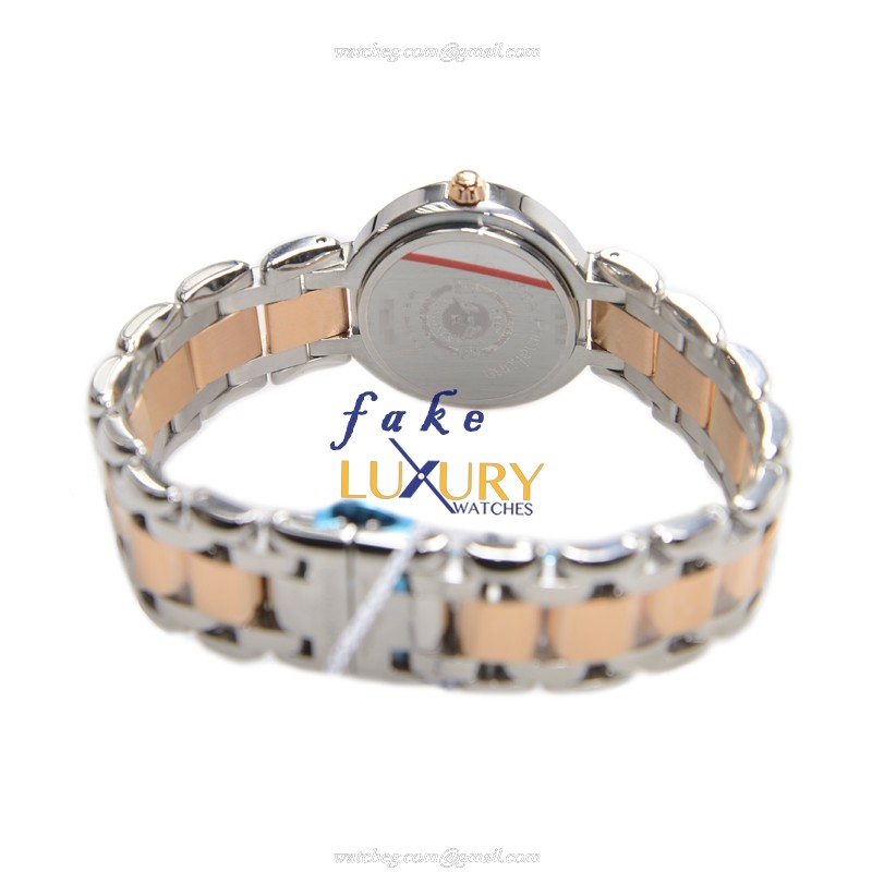 Longines L8.111.5.16.6 Replica Watch, Automatic Movement, White Dial, Rose Gold Steel - Image 4