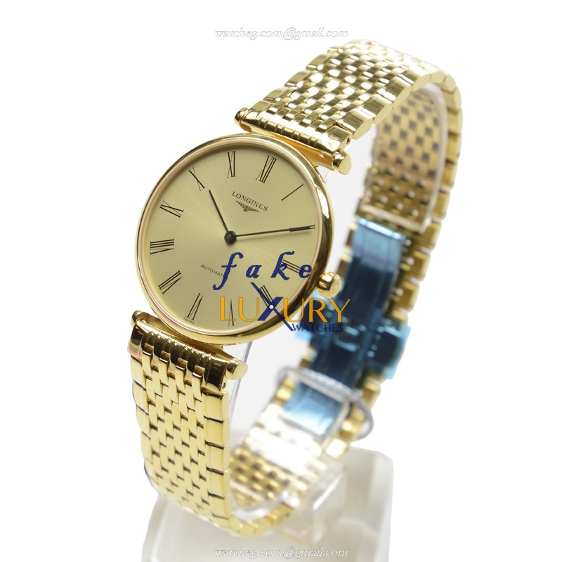Longines L4.708.2.31.8 La Grande Replica Watch With Automatic Movement, 18kt Yellow Gold Case - Image 3