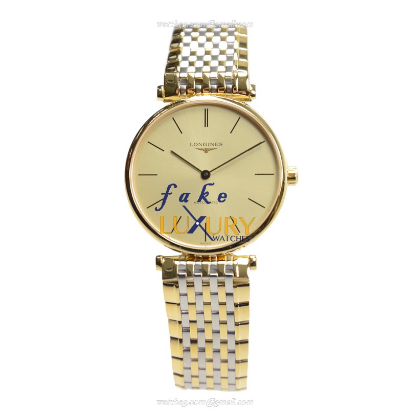 L4.708.2.32.7 - Longines La Grande Replica Watch - PVD Gold Case - Automatic - Image 2