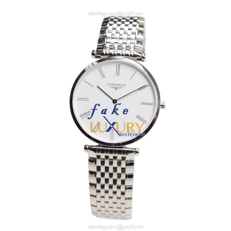 Longines La Grande L4.800.4.11.6 Quartz Stainless Steel White Dial 35mm Replica Watch - Image 2