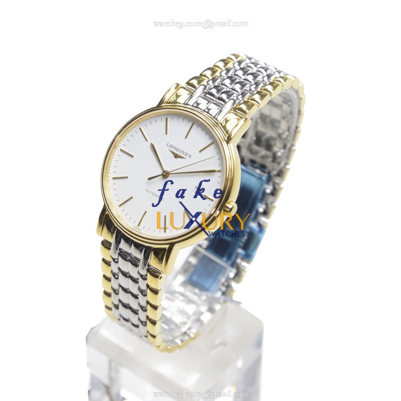 Longines PRESENCE L4.921.2.18.7 - Replica Watch - Automatic - PVD Gold Case - White Dial - 38.5mm - Image 3