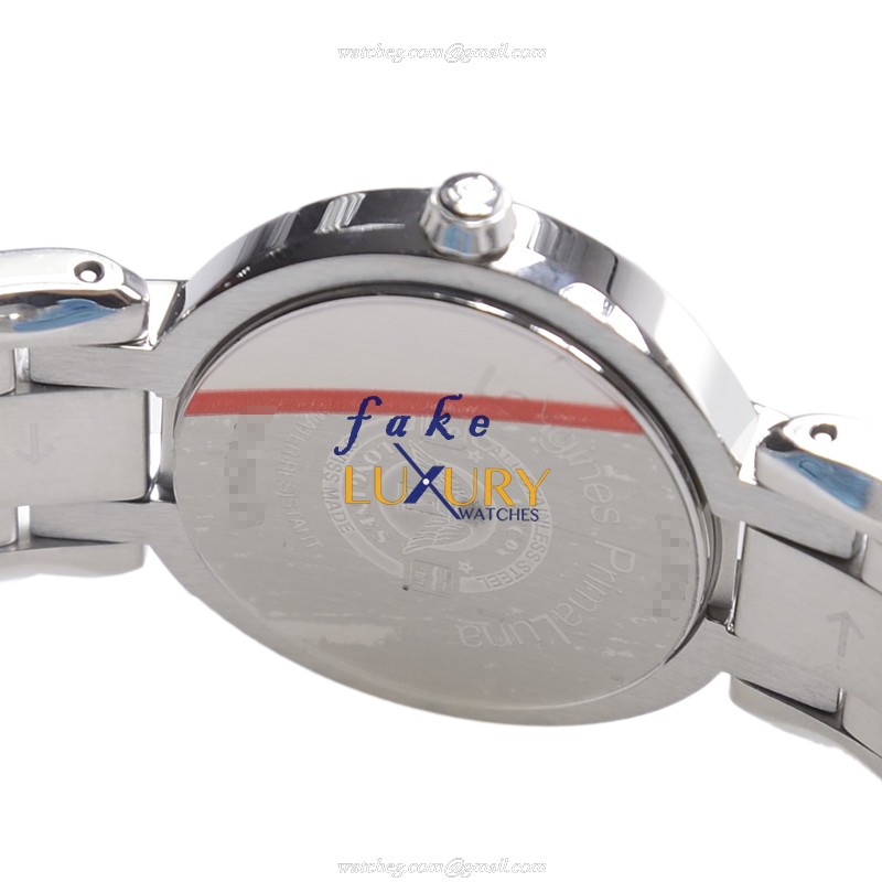 Longines L8.109.4.87.6 PRIMA LUNA Quartz White Dial Silver Stainless Steel Replica Watch - Image 4