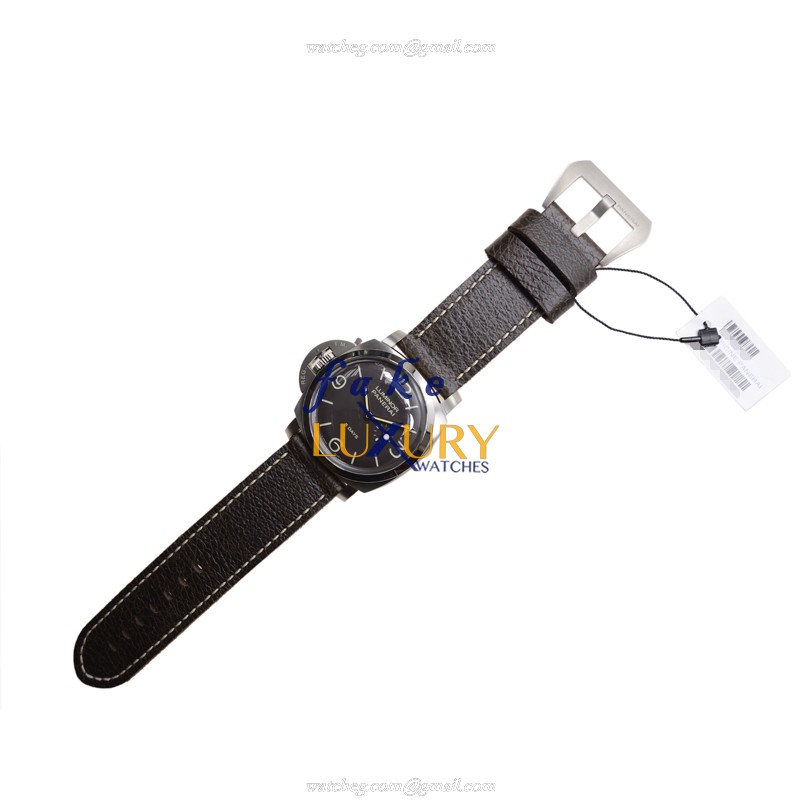 Panerai PAM00368 LUMINOR Manual Wind Titanium Replica Watch - Swiss Movement, Dark Brown Dial & - Image 2