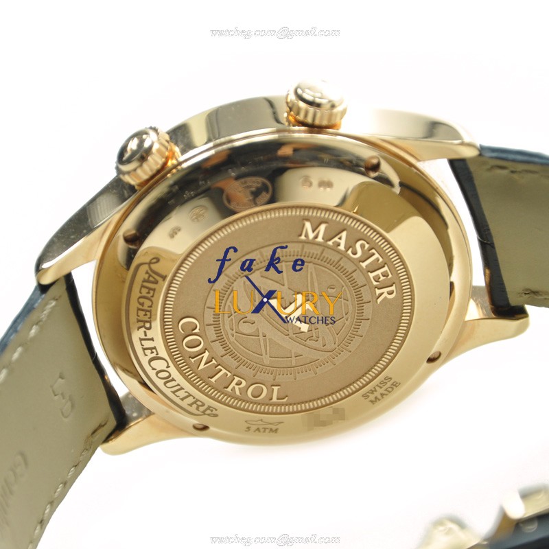 Jaeger-Lecoultre Master Ultra Thin Q1412430 - Automatic - 18kt Rose Gold - Silver Dial - Replica - Image 4