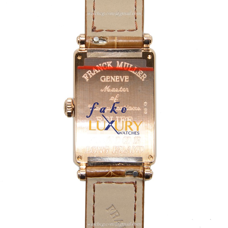 Franck Muller 902 QZ REL D CD 1R 5N | 902QZRELDCD1R5N | Quartz | Rose Gold & Diamonds | Replica - Image 3