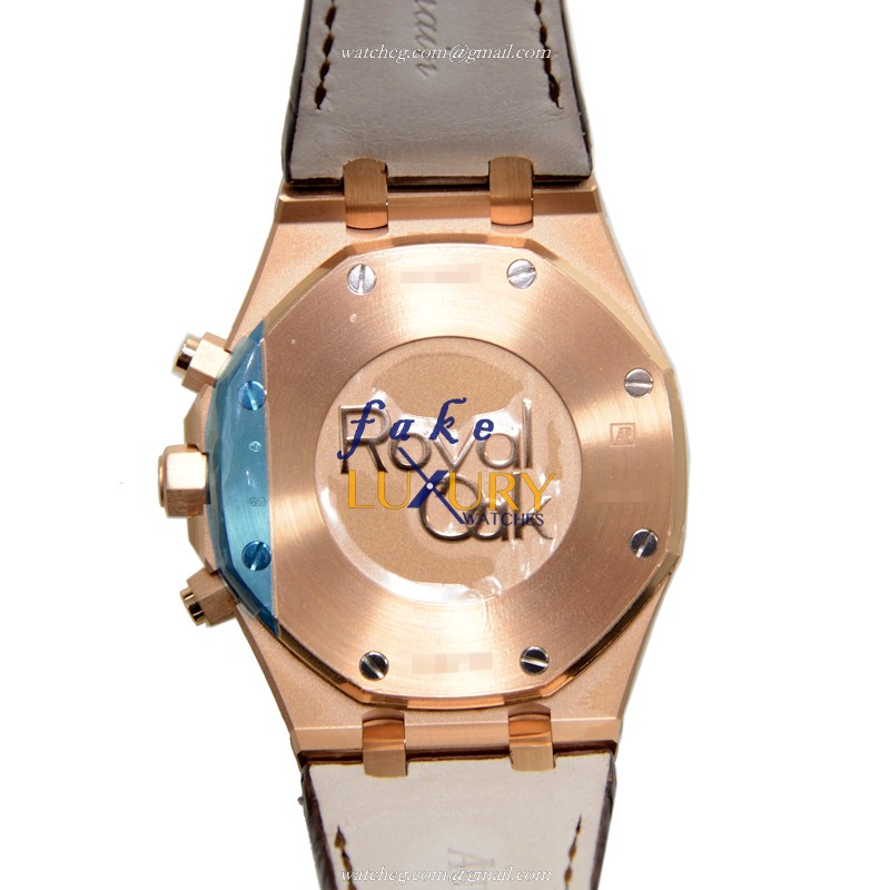 Audemars Piguet Royal Oak 26320OR.OO.D088CR.01 Replica Watch with 18kt Rose Gold Case - Image 3