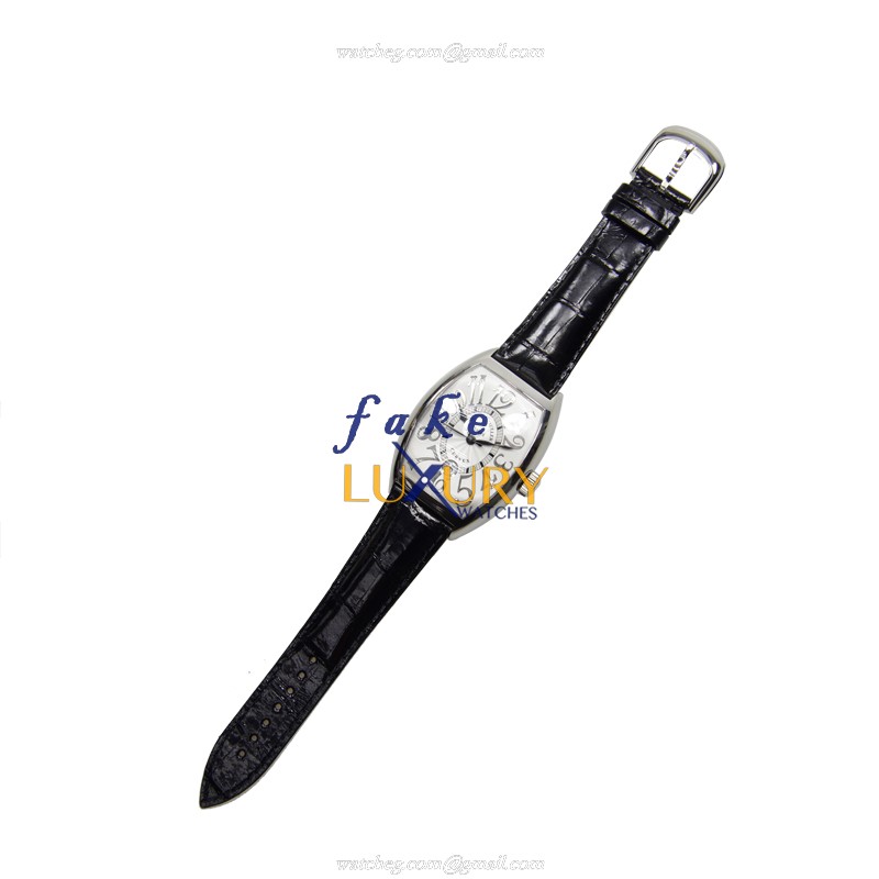 Franck Muller 8880 SC REL AC Replica Watch, Automatic Movement, Silver Dial, Steel Case - Image 2
