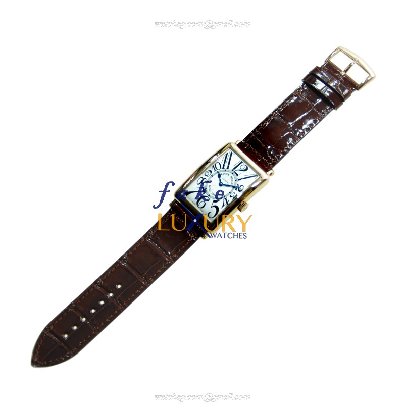 Franck Muller 1000 SC 5N Long Island - Replica Watch - Automatic - 18kt Rose Gold - Silver Dial - Image 2