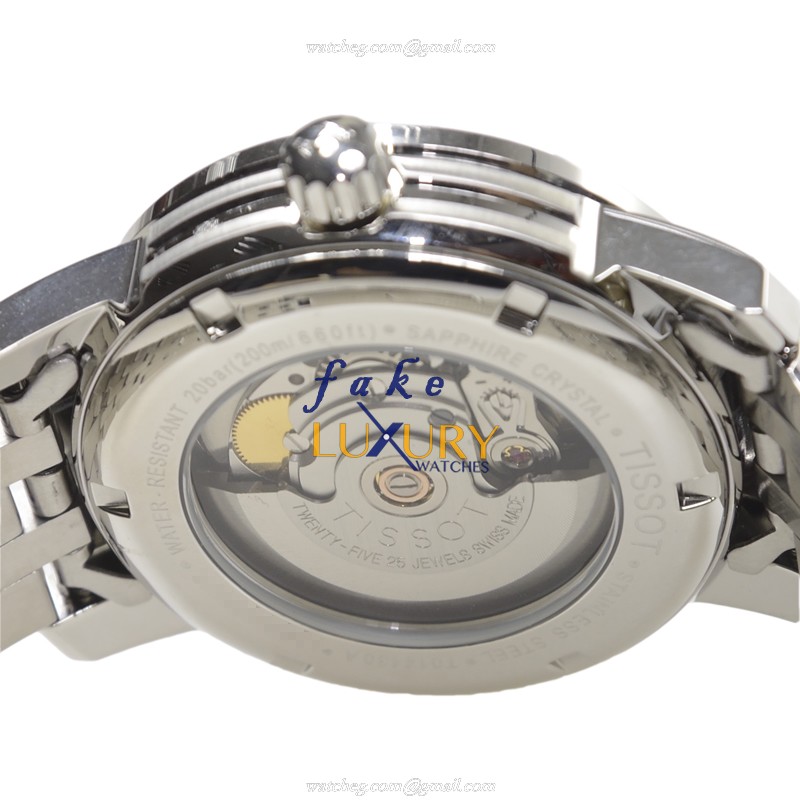 Tissot T014.430.11.037.00 T-SPORT Automatic Silver Dial Stainless Steel Replica Watch - Image 4