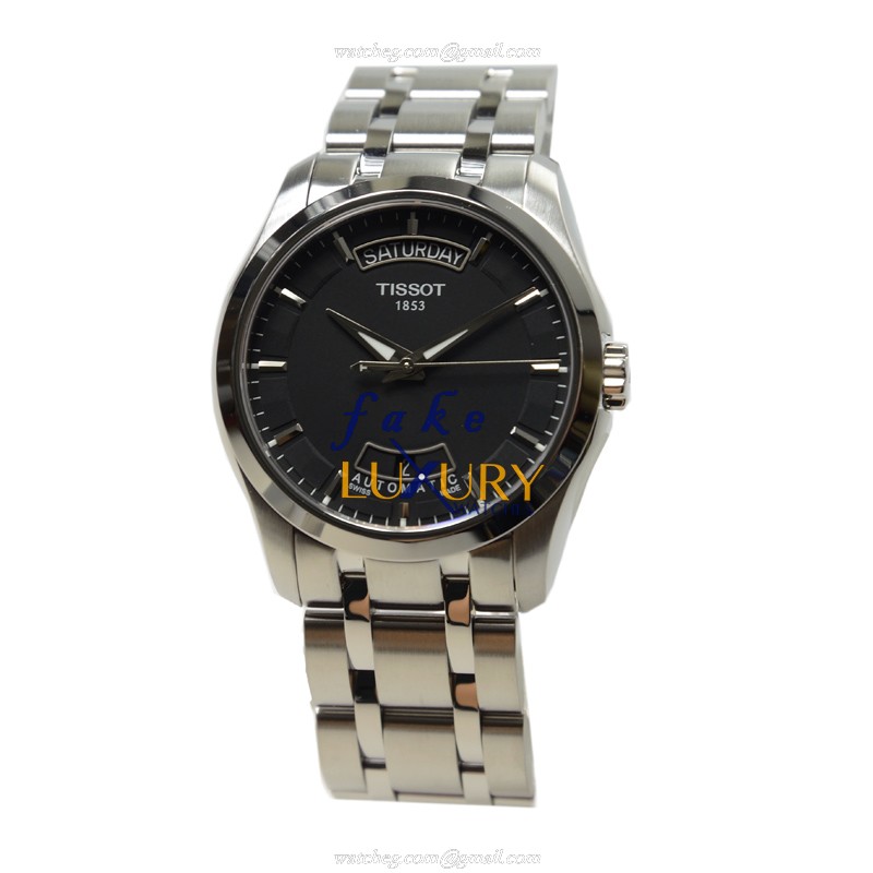 Tissot T035.407.11.051.00 T-Classic - Replica Watch - Automatic - Stainless Steel Case - Black Dial - Image 2