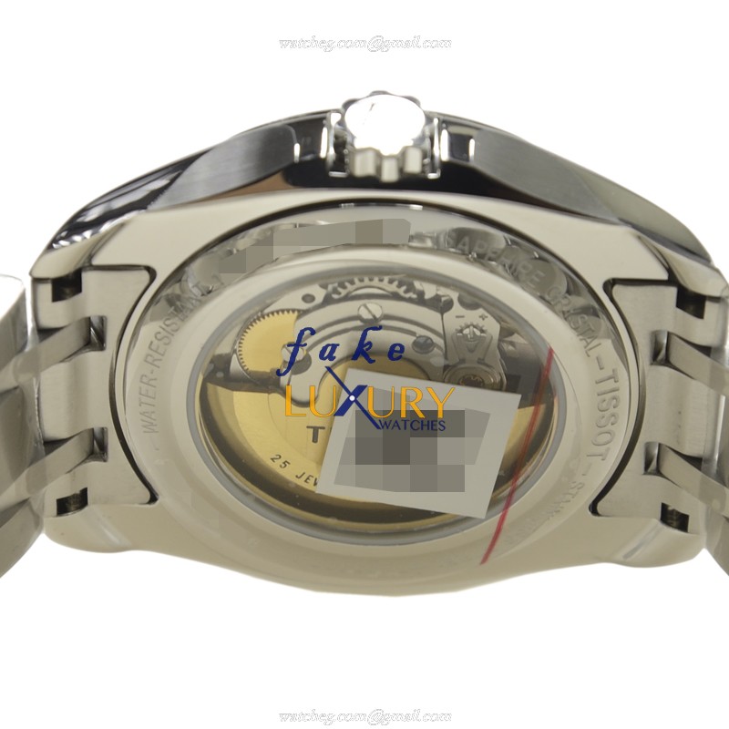 Tissot T-CLASSIC Replica Watch T035.407.11.031.00 Automatic Silver Dial Stainless Steel Bracelet - Image 4