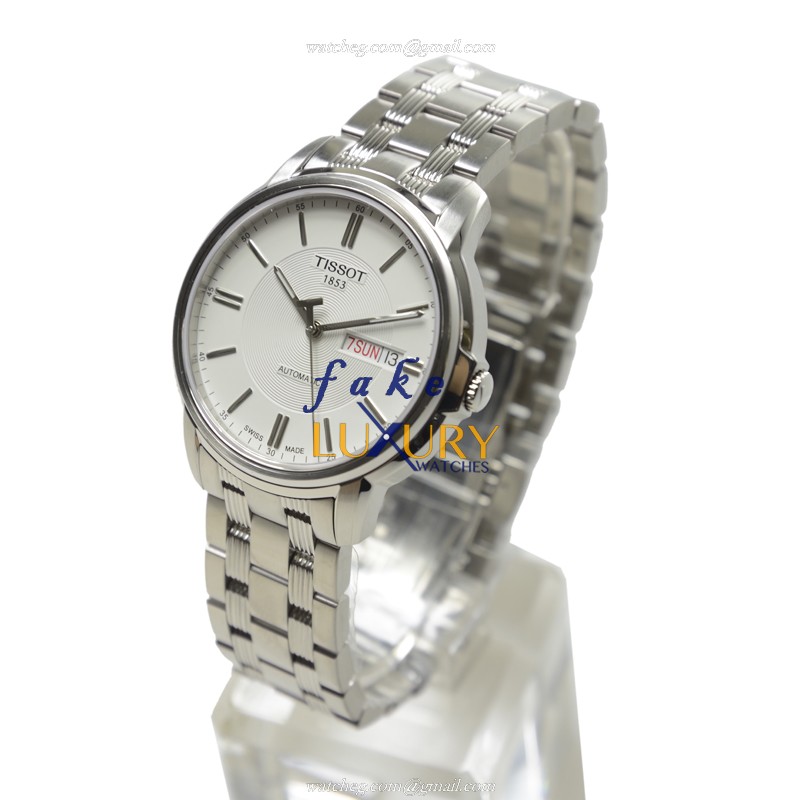 Tissot T-CLASSIC T065.430.11.031.00 Replica Watch, Automatic Movement, Silver Dial, Steel Bracelet - Image 3