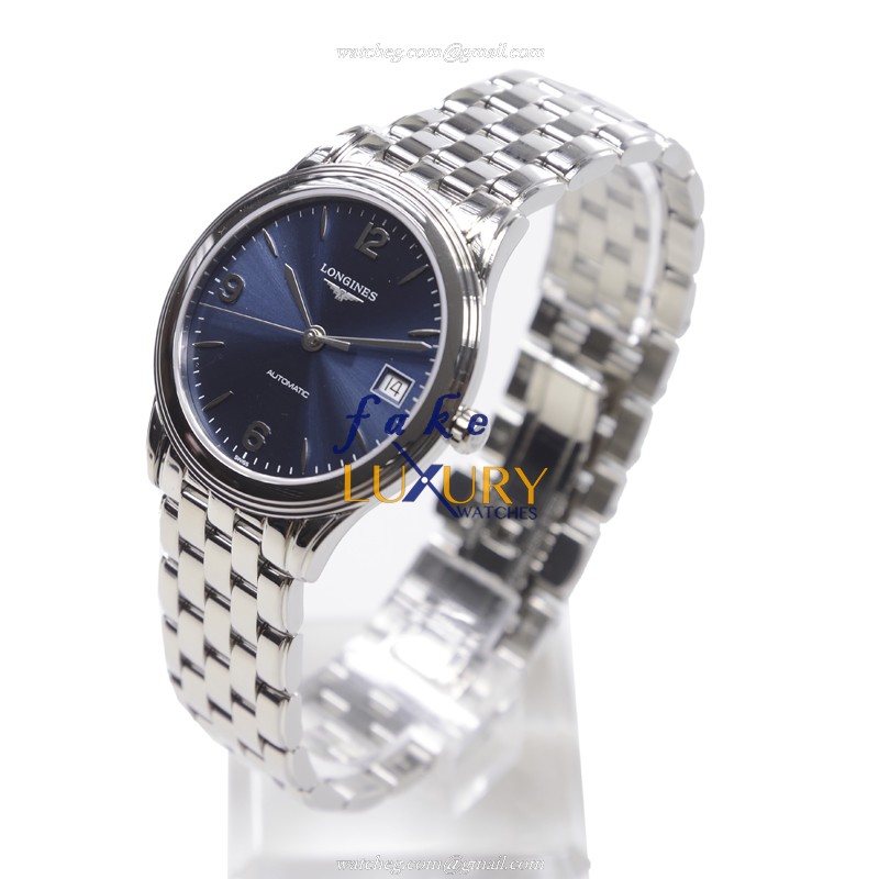 Longines L4.774.4.96.6 FLAGSHIP - Automatic - Stainless Steel - Replica Watch - L4.774.4.96.6 - Image 3
