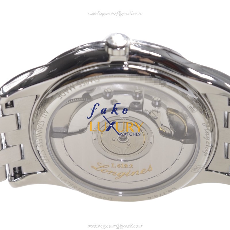 Longines L4.774.4.96.6 FLAGSHIP - Automatic - Stainless Steel - Replica Watch - L4.774.4.96.6 - Image 4