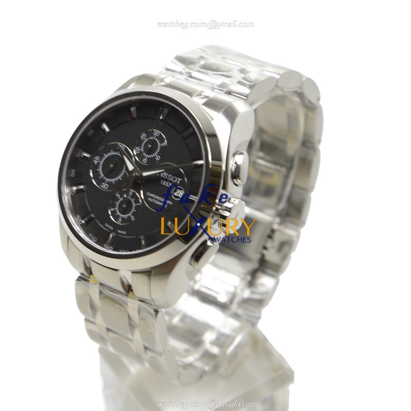 Tissot T035.627.11.051.00 T-Classic - Replica Watch - Automatic - Steel Case - Black Dial - Silver - Image 3