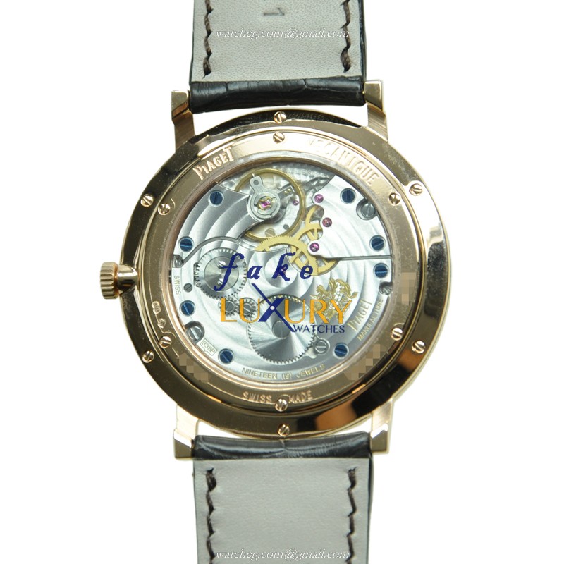 Piaget G0A36118 Altiplano Manual Wind 18kt Rose Gold Silver Dial Replica Watch - Image 3