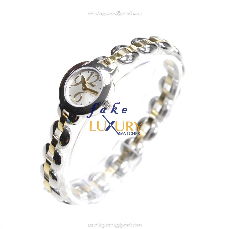 Tissot T01.2.185.32 Replica Watch, Quartz Movement, Silver Dial, Stainless Steel Bracelet - Image 3
