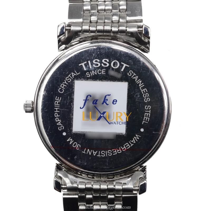 Tissot T52.1.481.31 T-Classic Replica Watch - Quartz - Silver Dial - Stainless Steel - 34mm - Image 4