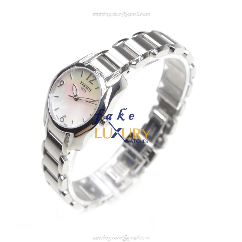 Tissot T023.210.11.117.00 Replica Watch, White Dial, Silver Stainless Steel Bracelet, Quartz - Image 3
