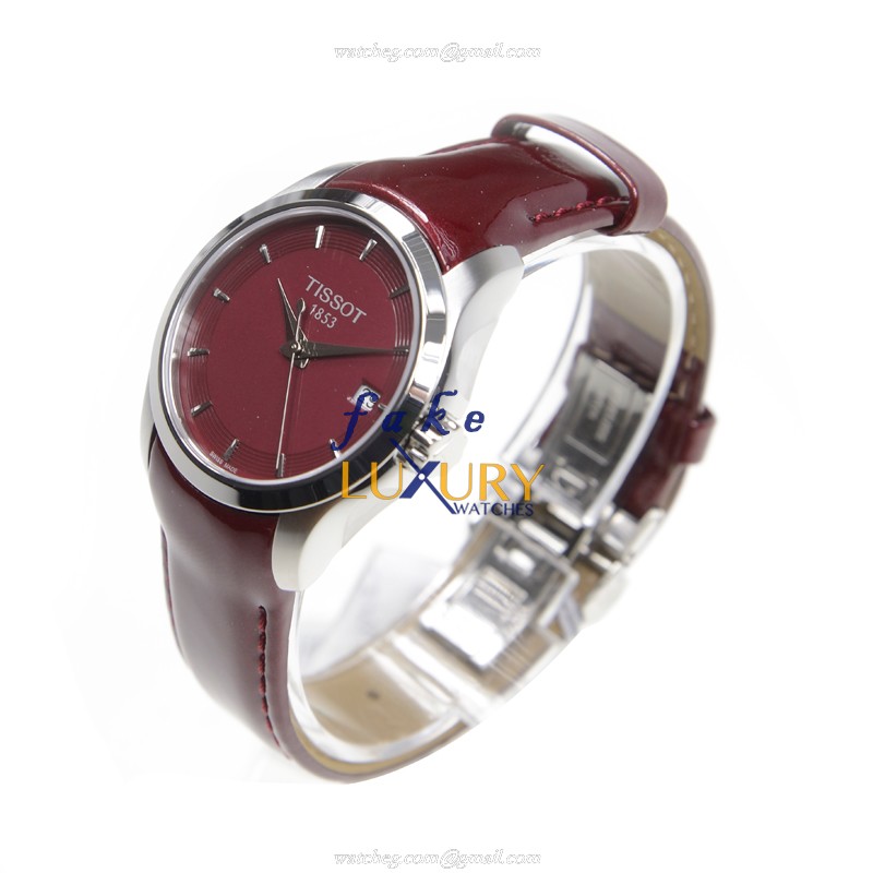 Tissot T035.210.16.371.00 T-TREND Quartz Red Leather | Automatic | Steel | Replica Watch - Image 3