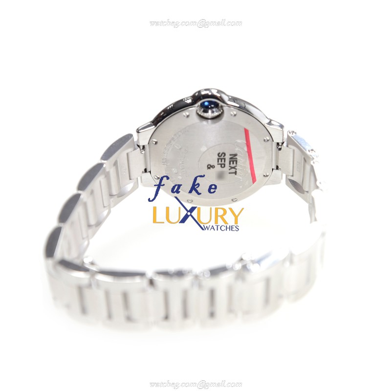 WE902035 - Cartier Ballon Bleu Replica Watch - Automatic - White Gold Diamond Dial - Image 3