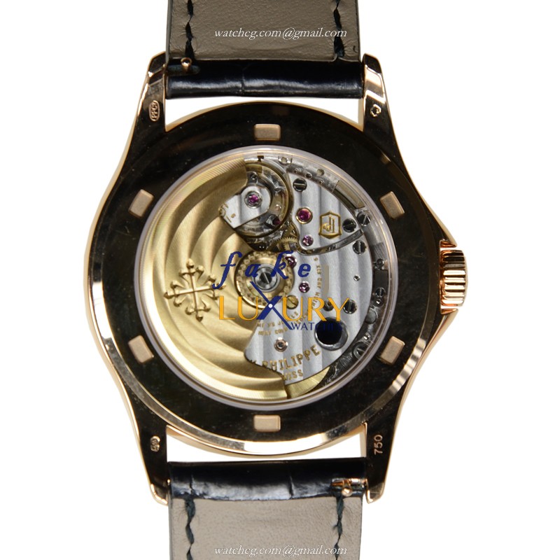 Patek Philippe 5127R-001 Calatrava - Replica Watch - Automatic - Silver Dial - 18kt Rose Gold - Image 3
