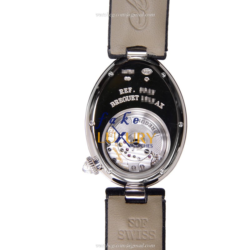Breguet 8928BB/51/844/DD0D Replica Watch White Mother of Pearl Dial 18kt Gold Case Diamond Bezel - Image 4