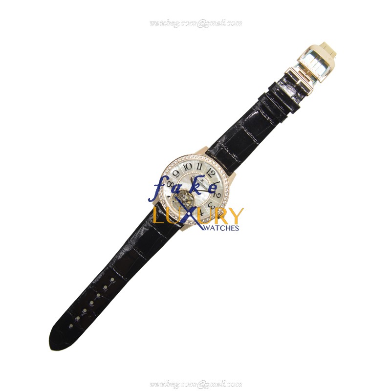 Jaeger-Lecoultre Q3412405 Rendez Vous Replica Watch, Automatic, Rose Gold Diamond Case, White Dial - Image 2