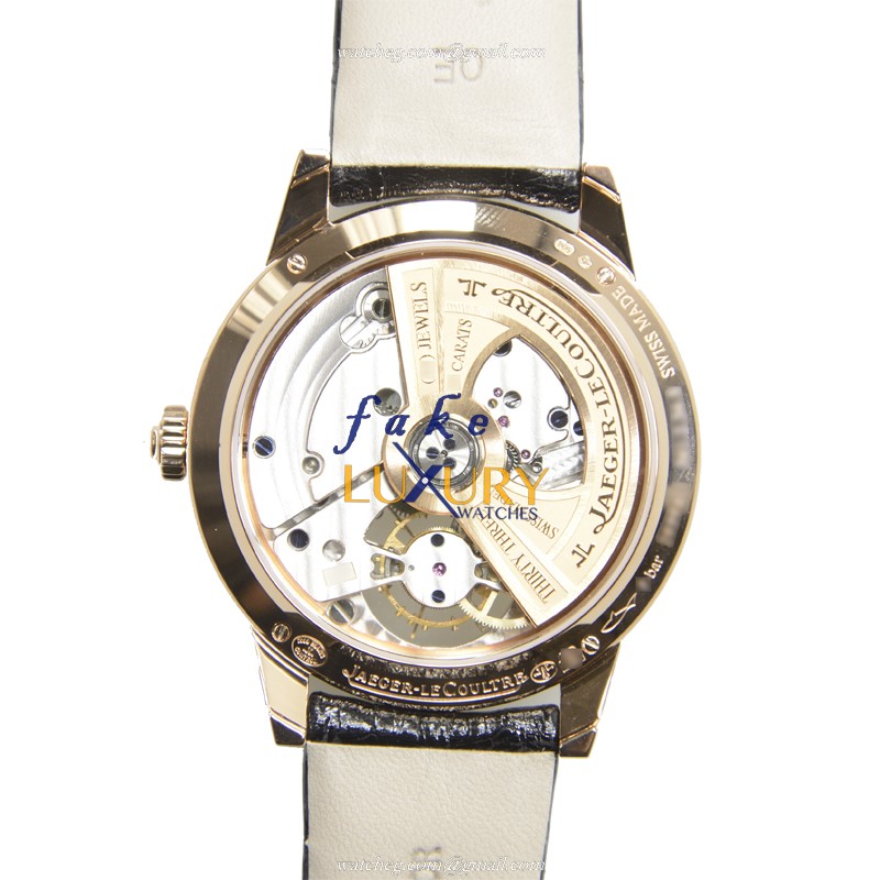Jaeger-Lecoultre Q3412405 Rendez Vous Replica Watch, Automatic, Rose Gold Diamond Case, White Dial - Image 3