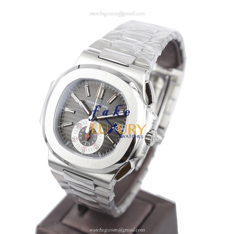 5980/1A-014 - Patek Philippe Nautilus Replica Watch Automatic Black Dial Steel - Image 3