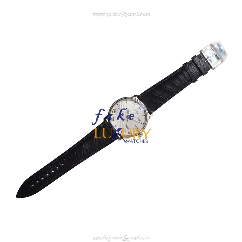 Blancpain 6670-1542-55B Villeret Replica Watch, Automatic Movement, White Gold Case, Silver Dial - Image 2