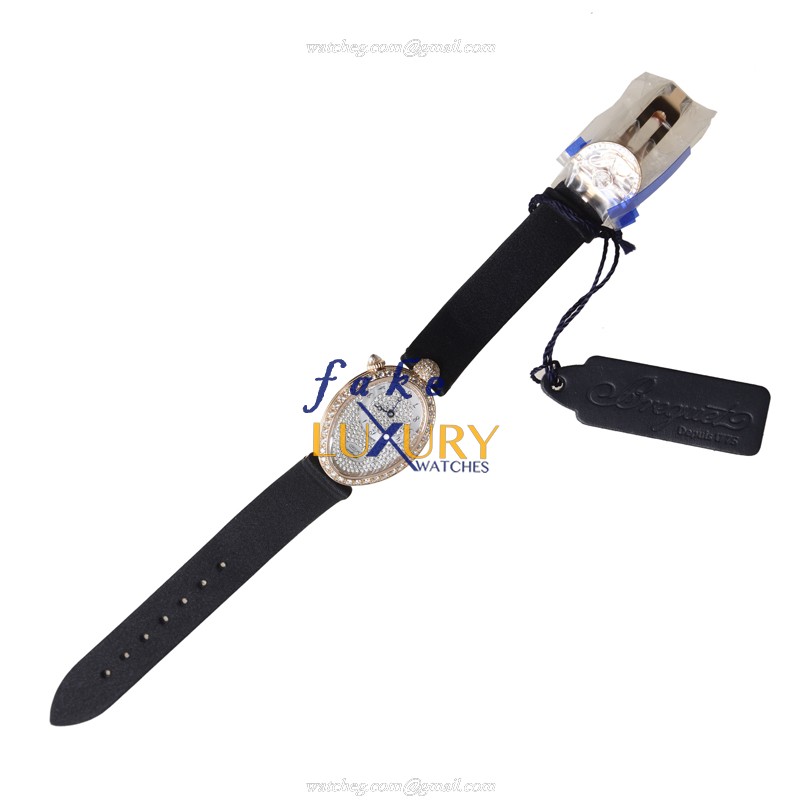 Breguet 8928BR/8D/844/DD0D Reine de Naples - Automatic - Rose Gold - Silver Dial - Replica Watch - Image 2