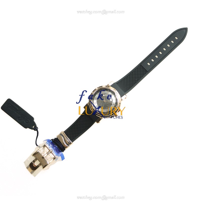 Breguet 5817BR/Z2/5V8 MARINE Replica Watch - 18kt Rose Gold Automatic - Rubber Strap - Image 2