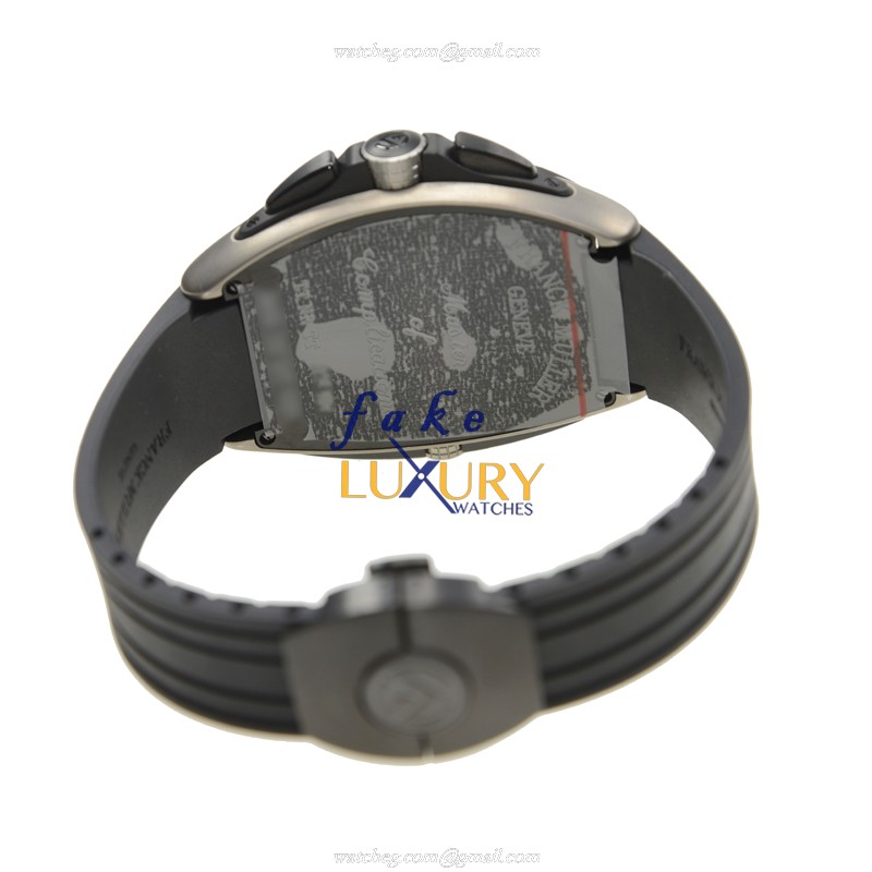 8900 CC DT GPG - Franck Muller Conquistador GPG Replica Watch - Automatic Titanium Black Dial - Image 4