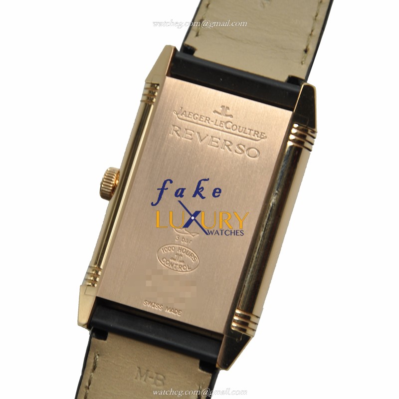 -QL-REVERSO-Q3742421 - Jaeger-Lecoultre Manual Wind 18kt Rose Gold Replica Watch - Swiss Movement - Image 4