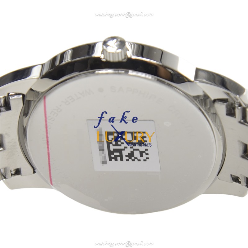 Tissot T033.410.11.013.01 T-Classic Replica Watch, White Dial, Steel Bracelet, Quartz Movement - Image 4