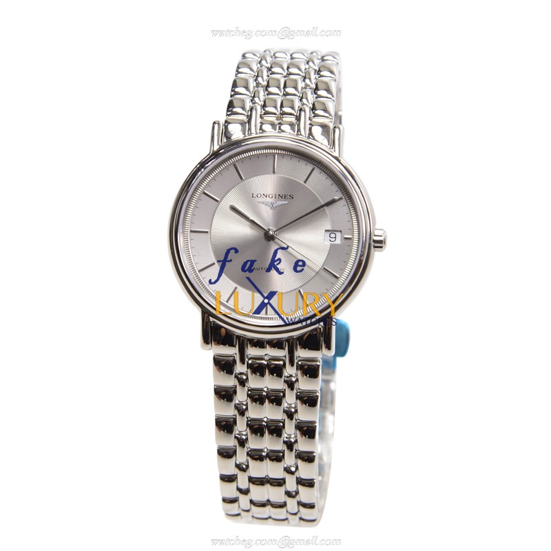 Longines L4.821.4.78.6 Replica Watch, Automatic, Stainless Steel, Silver Dial - Image 2