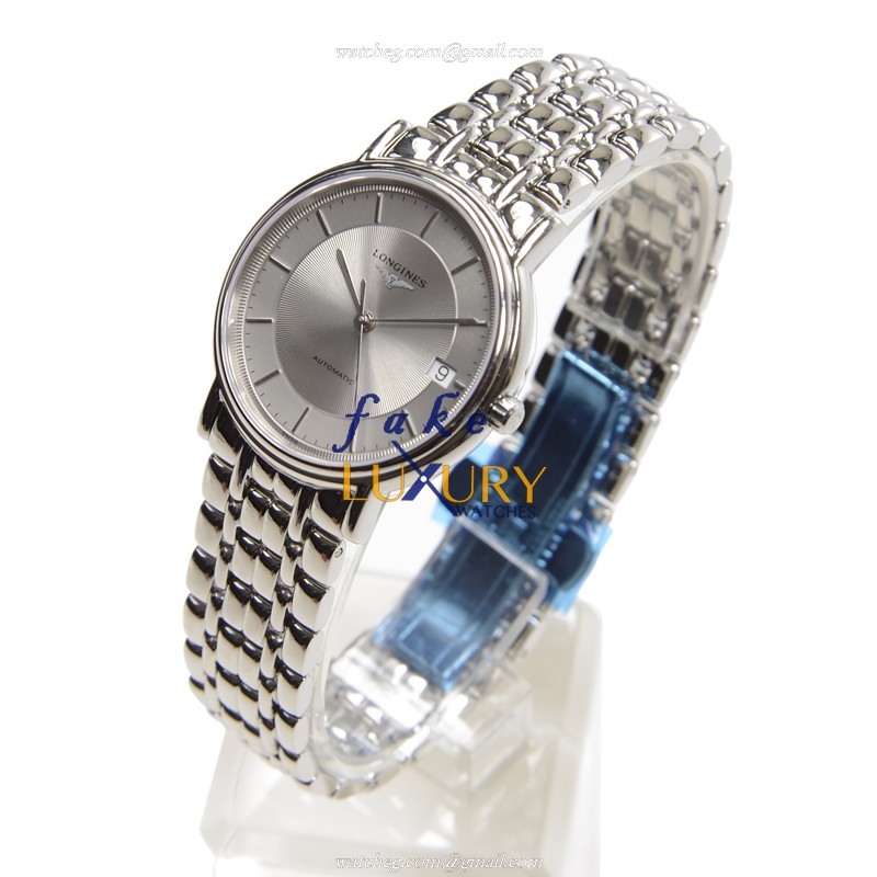 Longines L4.821.4.78.6 Replica Watch, Automatic, Stainless Steel, Silver Dial - Image 3