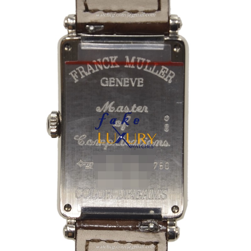 Franck Muller 952 QZ COL DRM OG Replica Watch, 26mm Quartz, White Dial, 18kt White Gold Case - Image 3