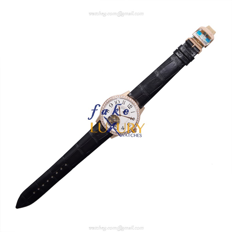 JAG-REN-012 - Jaeger-Lecoultre Q3412407 Replica Watch - Automatic - Silver Dial 18kt Rose Gold - Image 2