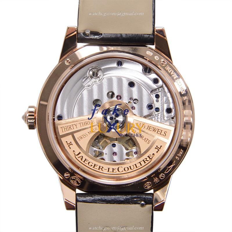 JAG-REN-012 - Jaeger-Lecoultre Q3412407 Replica Watch - Automatic - Silver Dial 18kt Rose Gold - Image 3