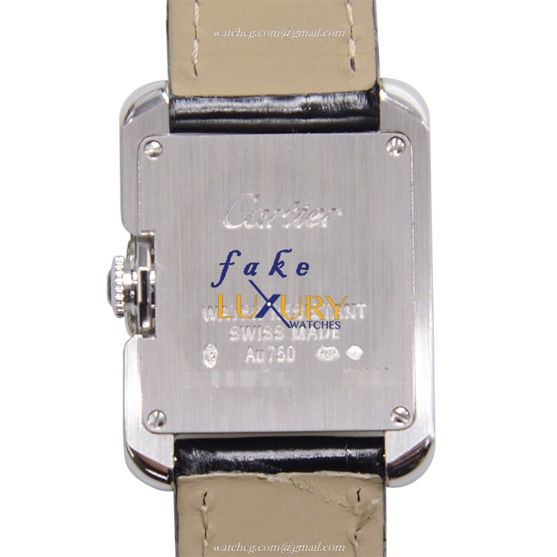 Cartier W5310029 TANK Quartz 18kt White Gold - Replica Watch - Automatic - Steel Case - Image 3