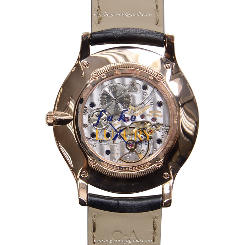 Jaeger-Lecoultre Q1452507 Master Ultra Thin Manual Wind 18kt Rose Gold & Diamond Replica Watch - Image 3